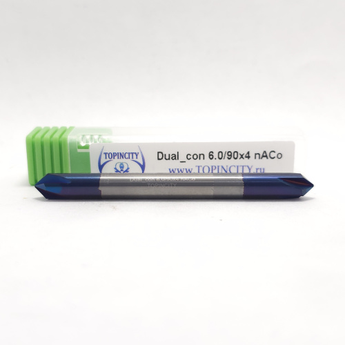 Dual_con 6.0/90x4 nACo - Фреза двойной конус Dual_con 6.0/90x4 nACo - Фреза двойной конус