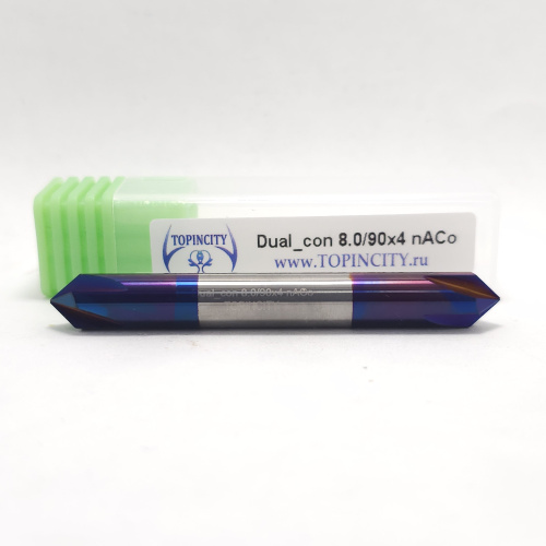 Dual_con 8.0/90x4 nACo - Фреза двойной конус Dual_con 8.0/90x4 nACo - Фреза двойной конус